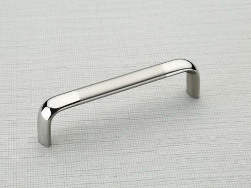 Chrome finish handle